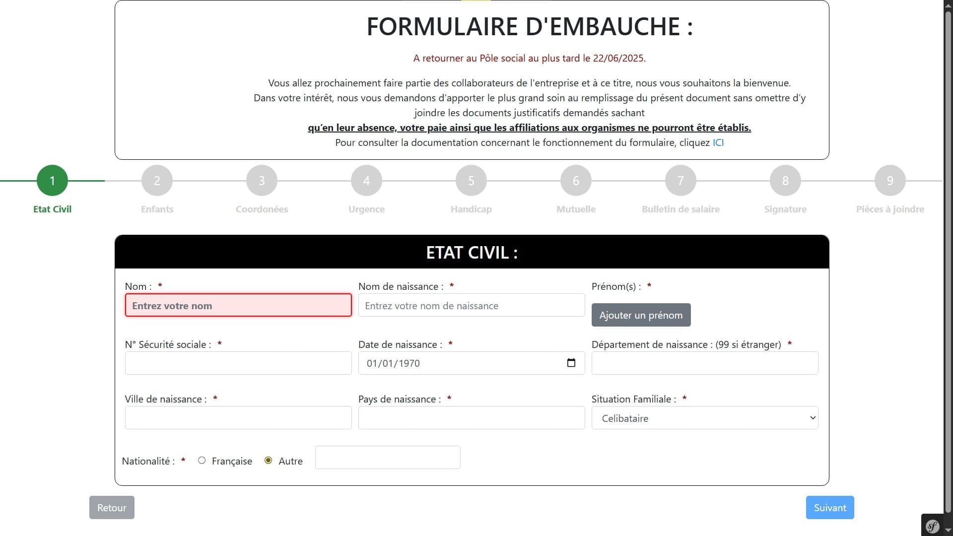 photos projet FormEmbauche